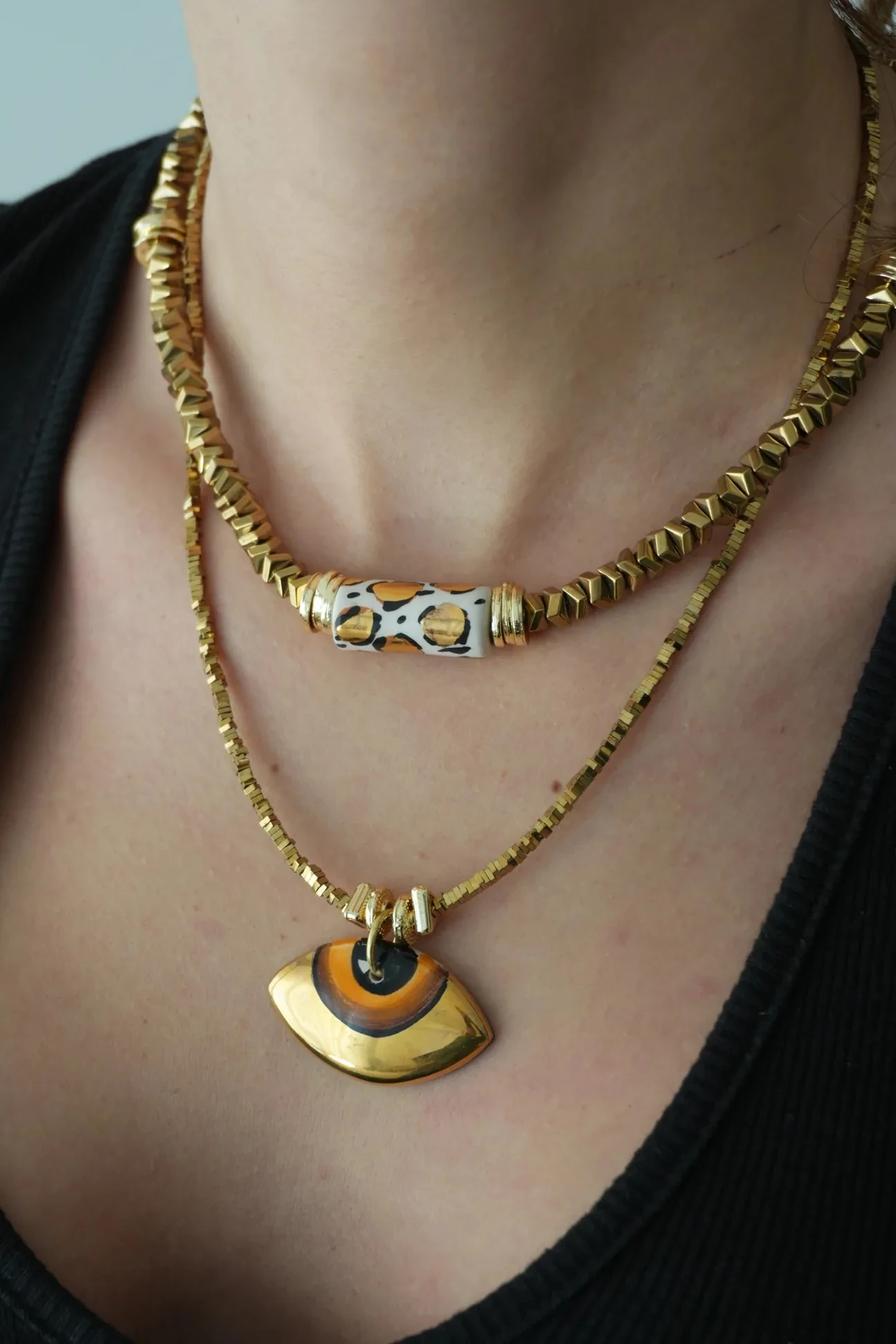 Tiger’s Eye Doğal Taş Kolye