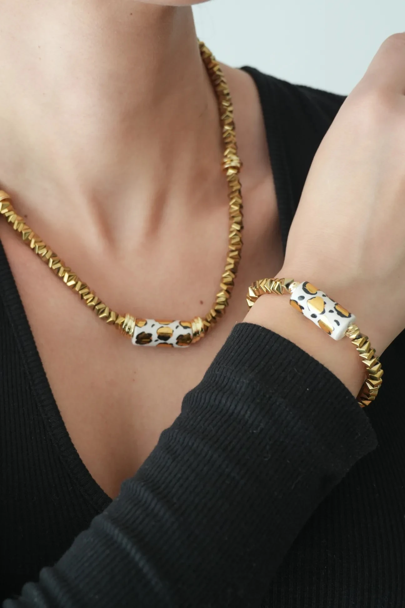 Savanna Hematit Doğal Taş Bileklik 