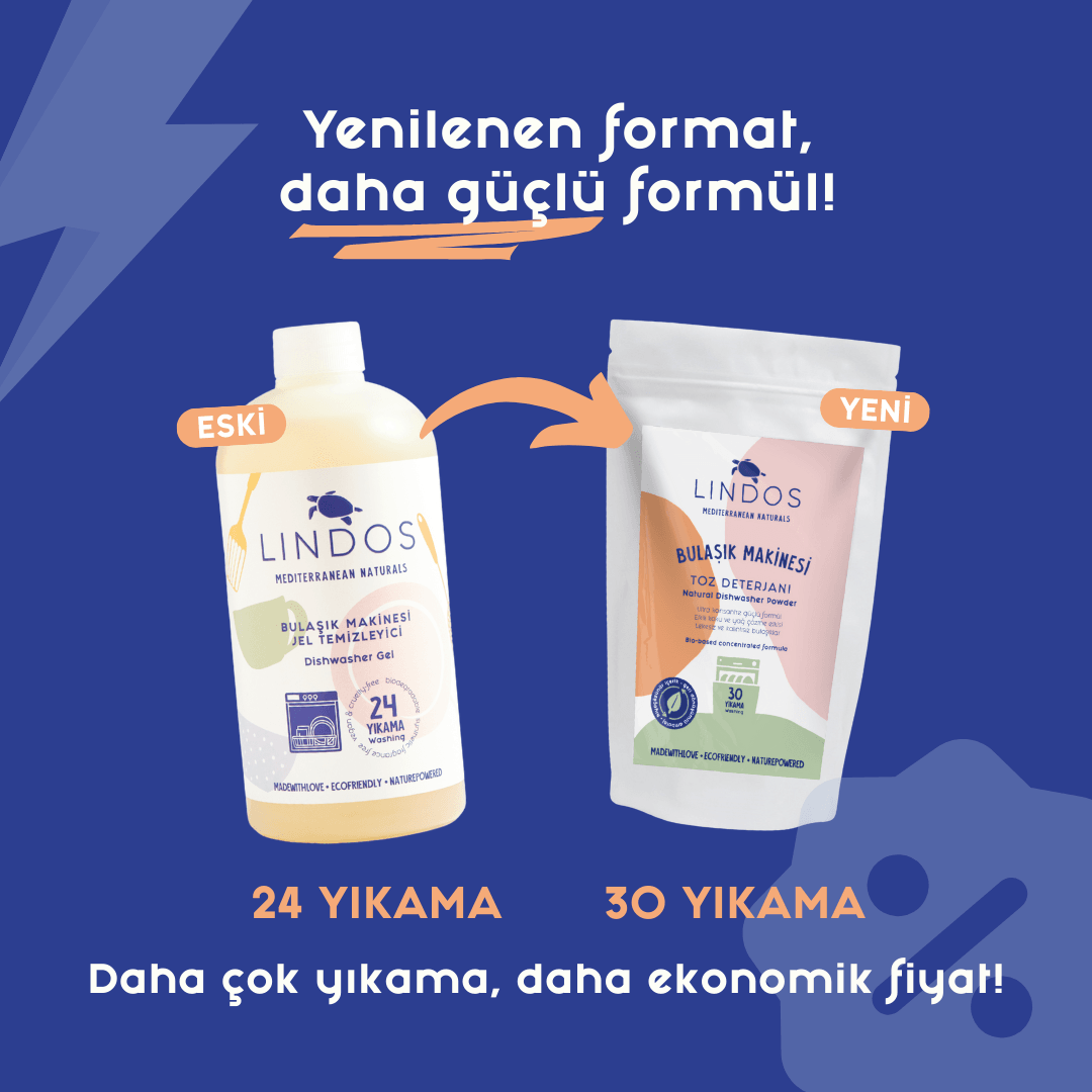Doğal Bulaşık Makinesi Toz Deterjanı