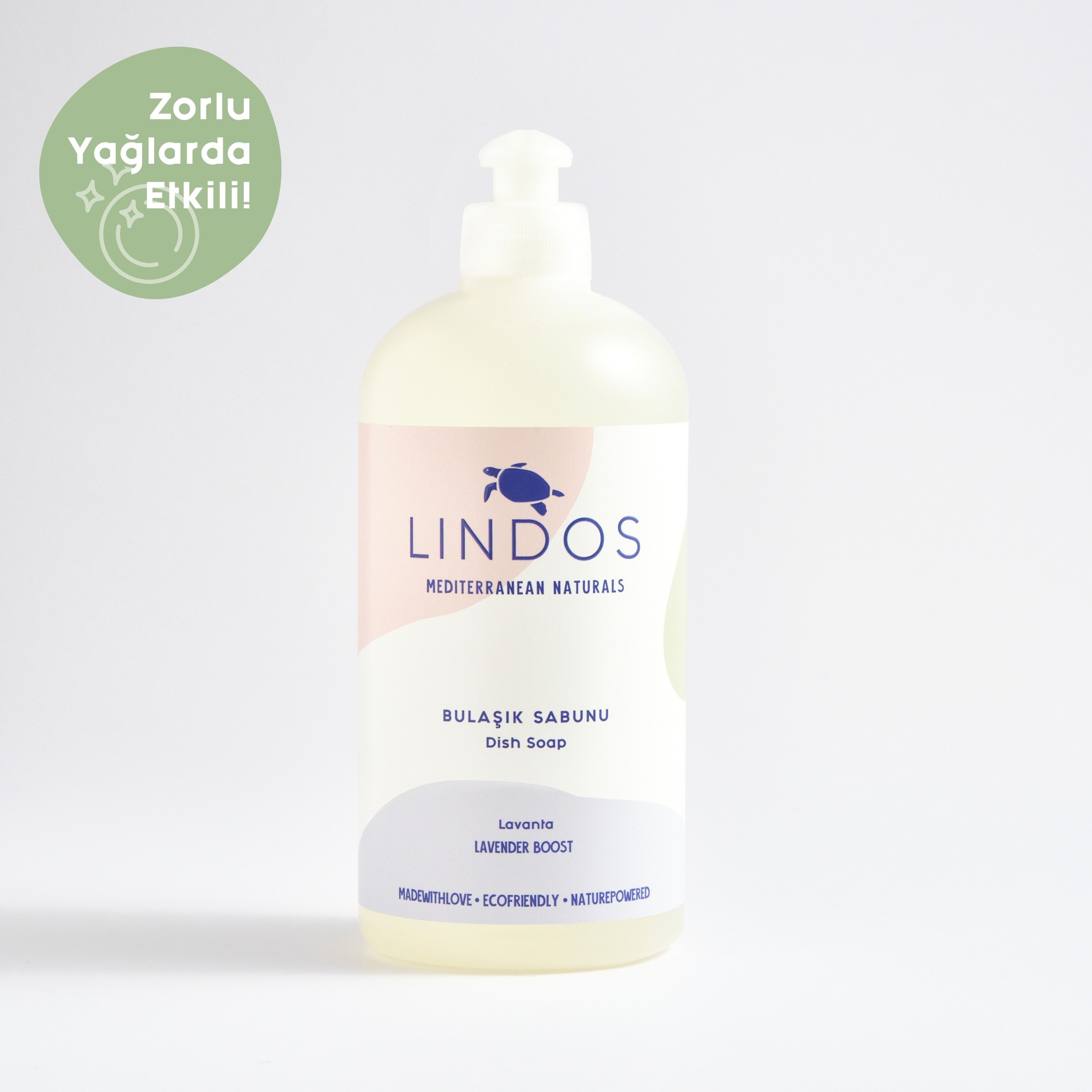 Doğal Elde Bulaşık Deterjanı Bitkisel Sabun - 600 ml