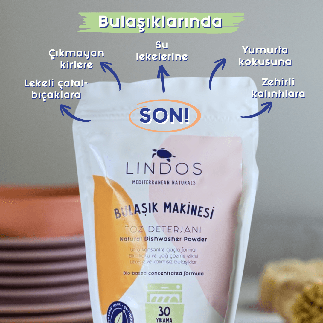 Doğal Bulaşık Makinesi Toz Deterjanı