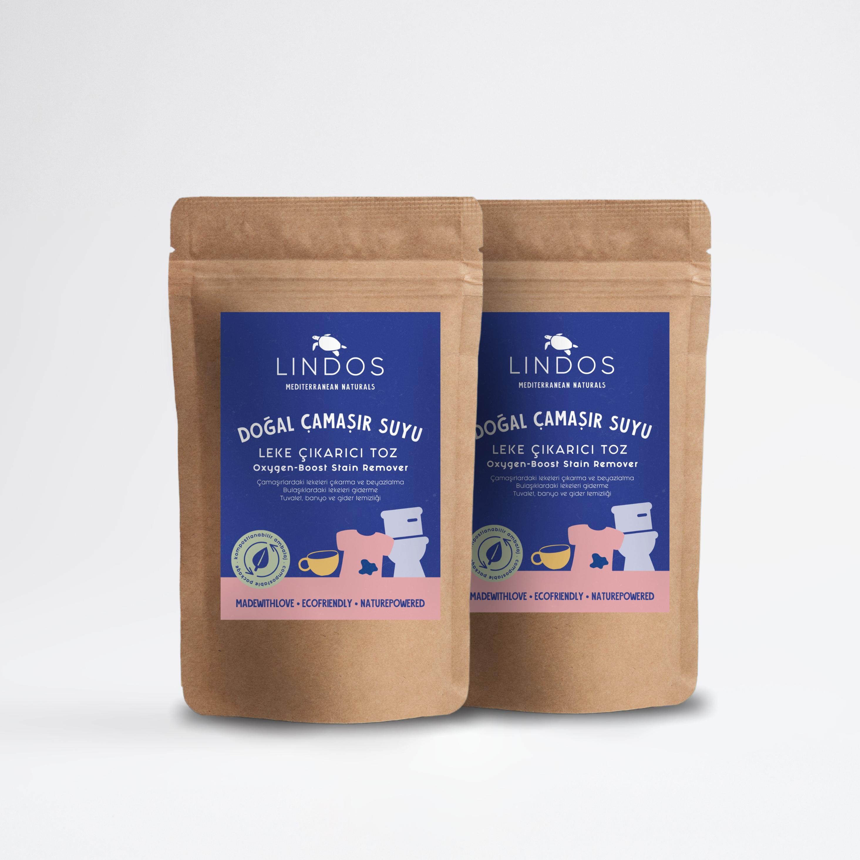 Doğal Leke Çıkarıcı Çamaşır Suyu Tozu - 2 x 400gr