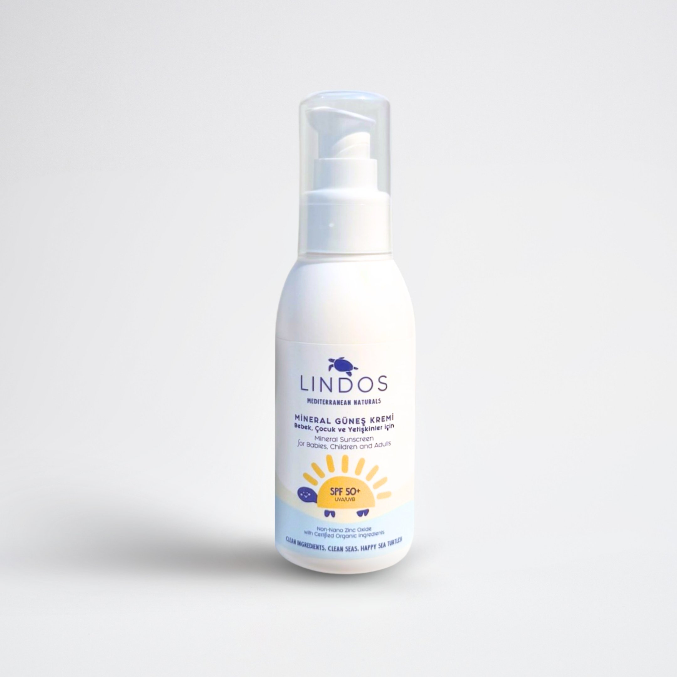 Organik Mineral Filtreli Güneş Kremi SPF50+ Bebek, Çocuk ve Yetişkinler İçin