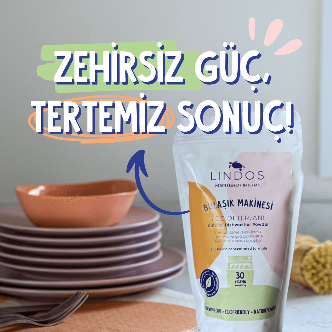Doğal Bulaşık Makinesi Toz Deterjanı