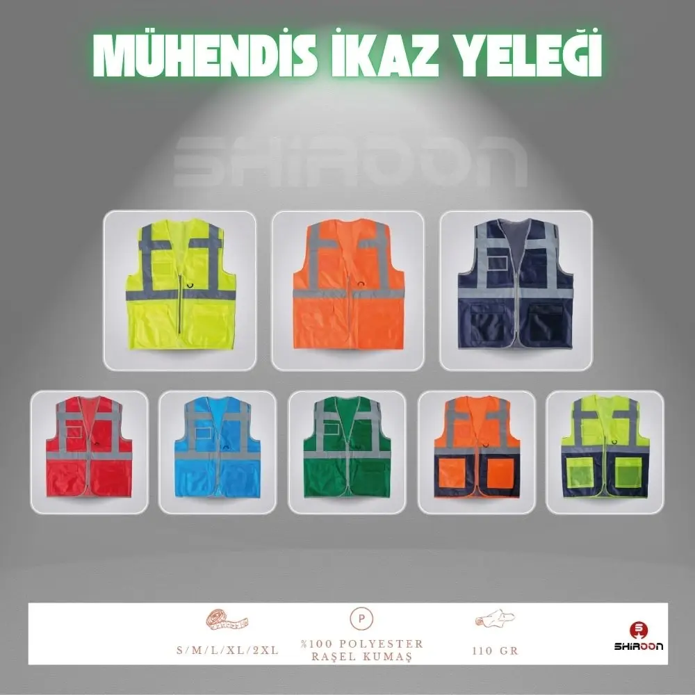 MÜHENDİS İKAZ YELEĞİ