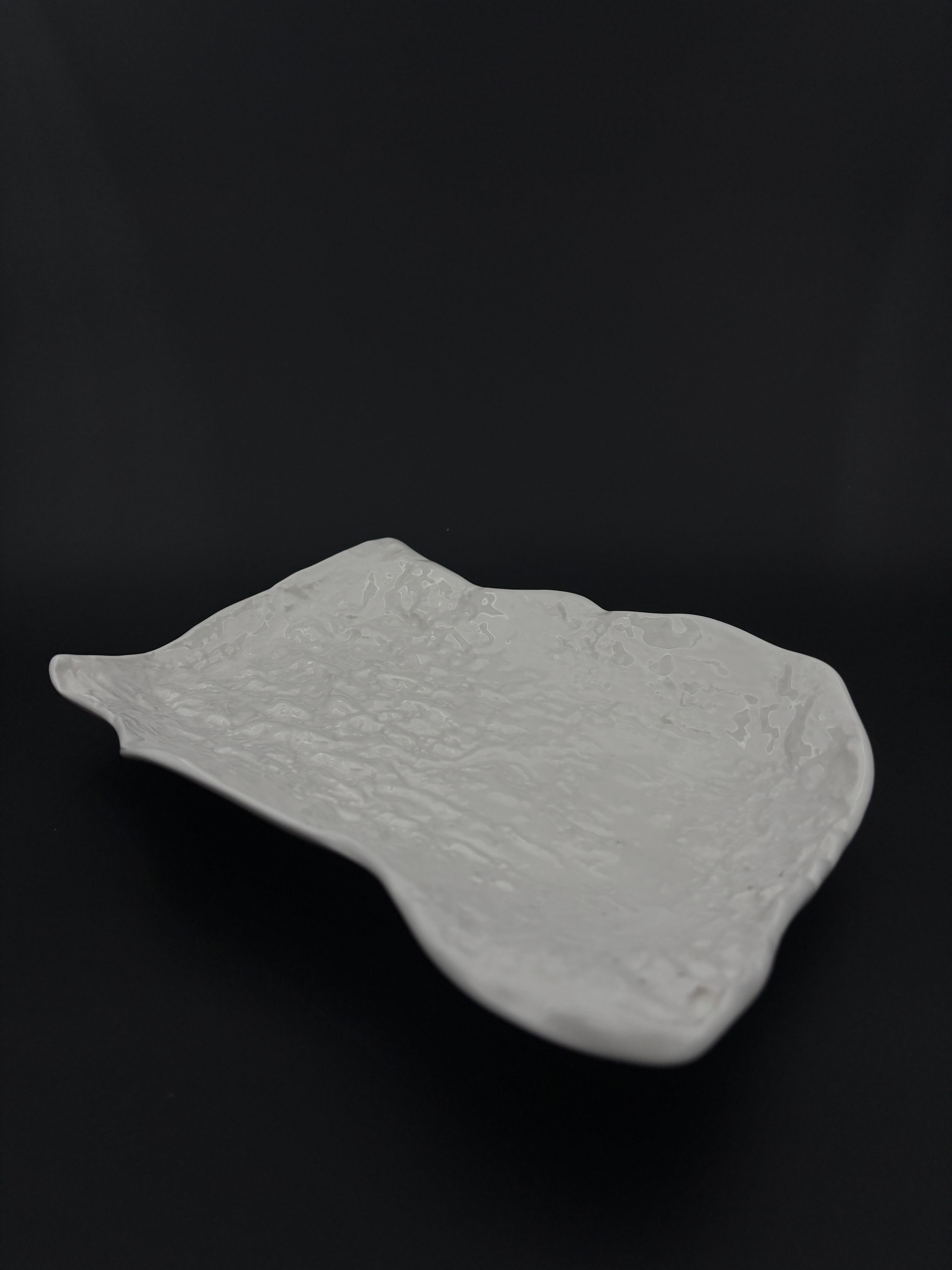 Wood Sushi Tabağı 25cm Beyaz