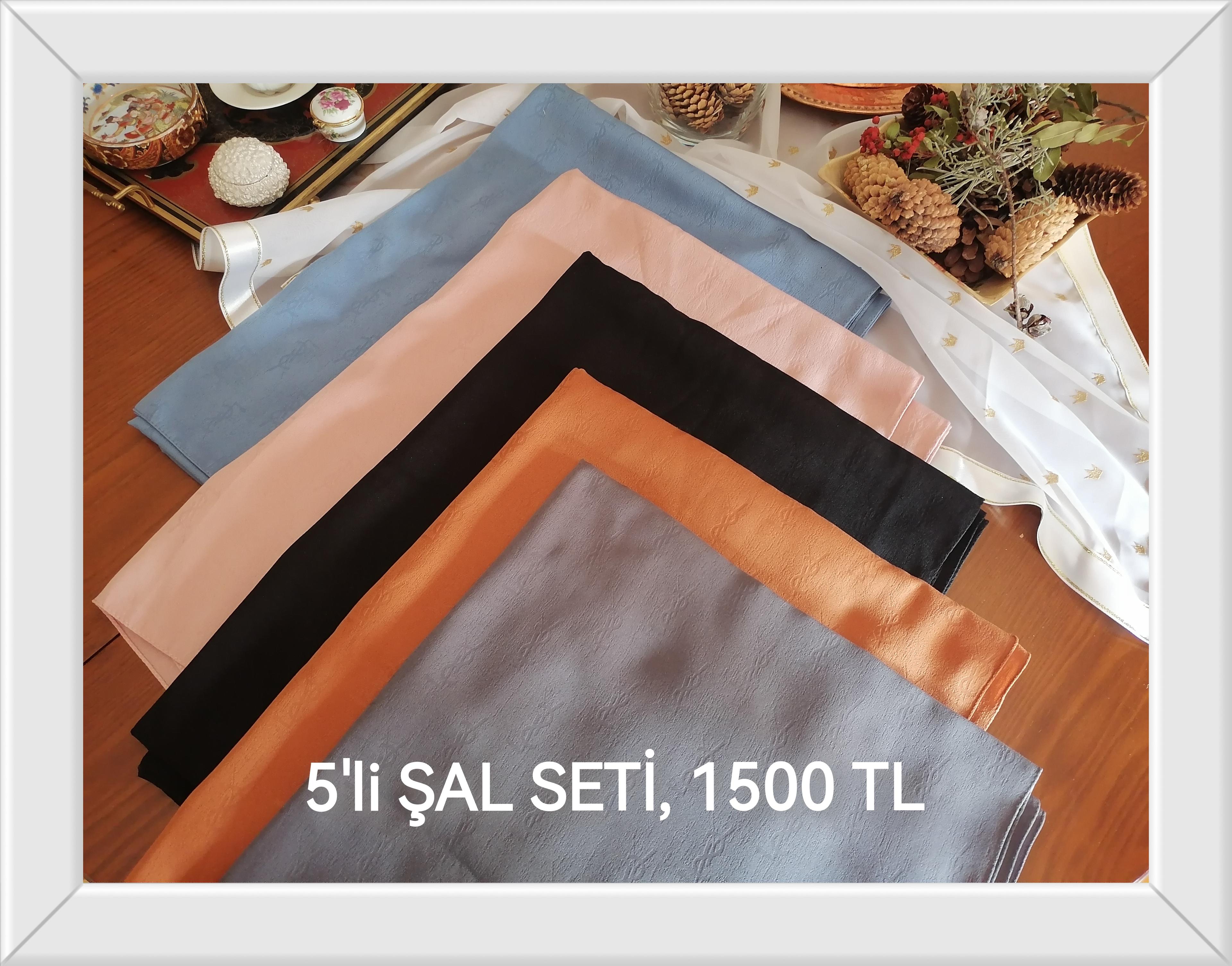 Şal Klasik Tek Renkli YLS çM