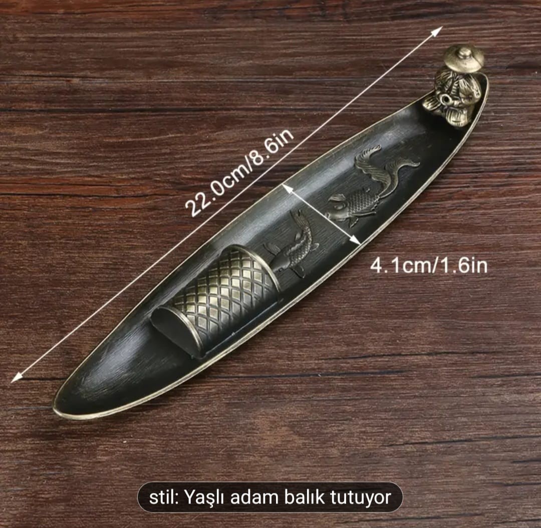 Balıkçı Metal Tütsülük- 300 Adet Şık Tütsü