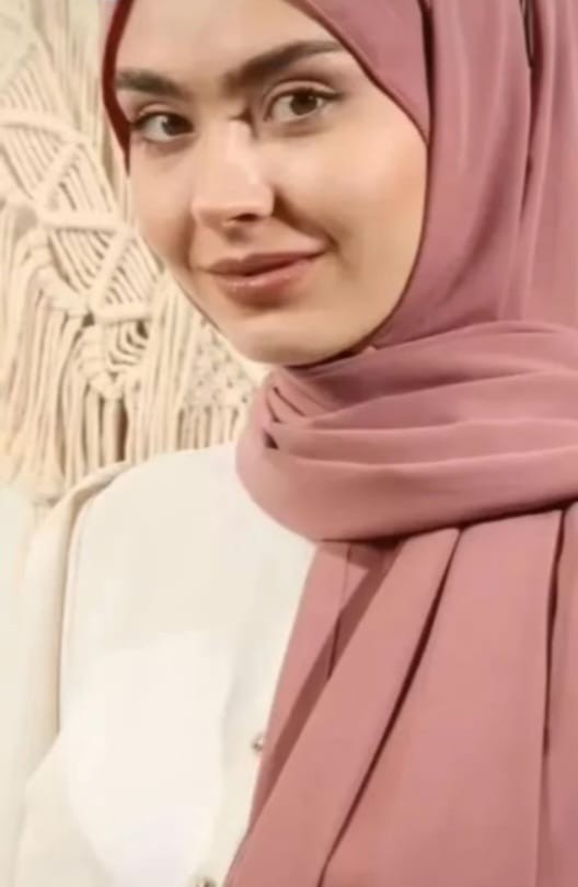 Şal Medine İpeği Açık Pembe AKH çM