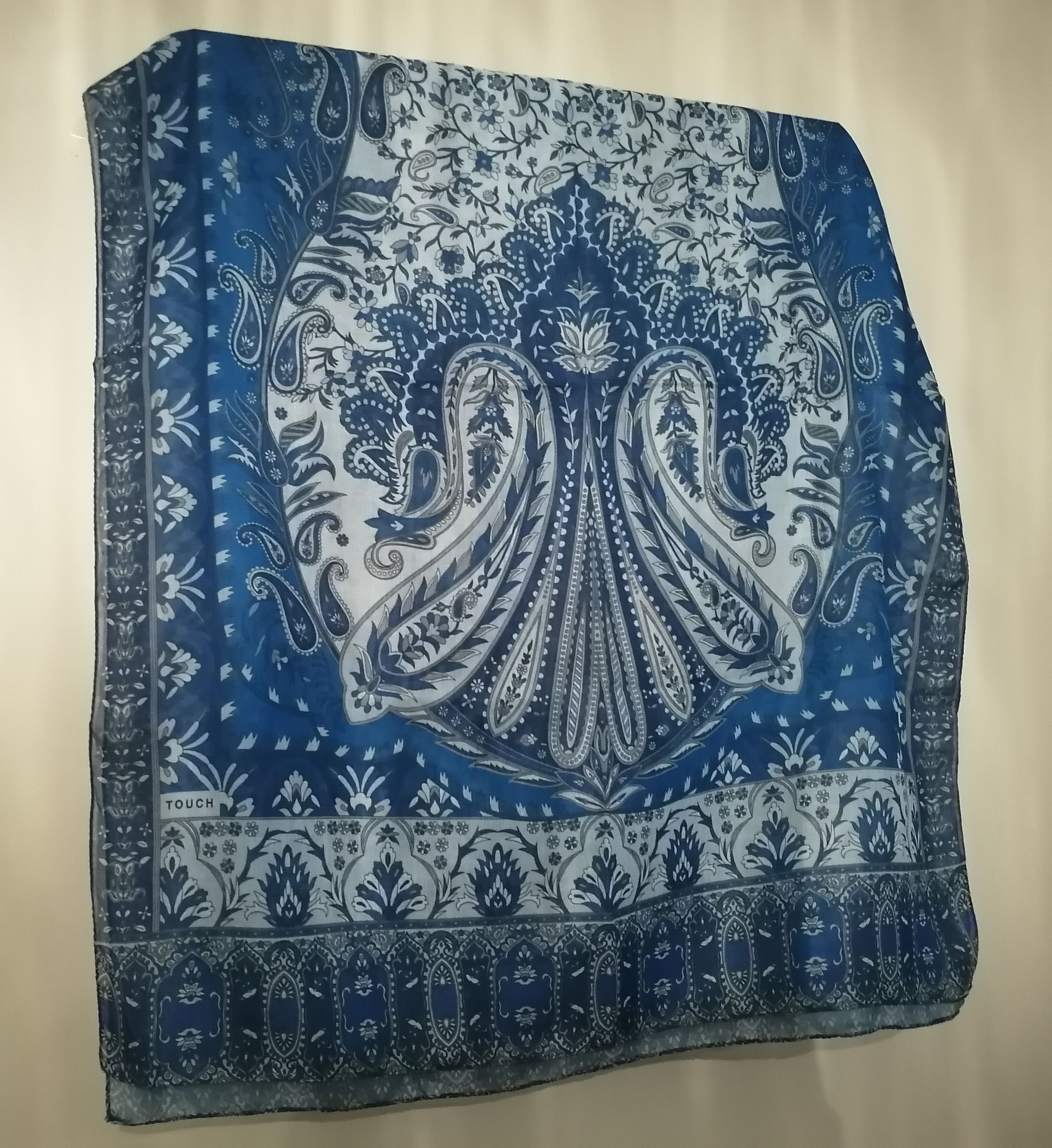 Şal Mavi-Lacivert Selçuklu Desen çM