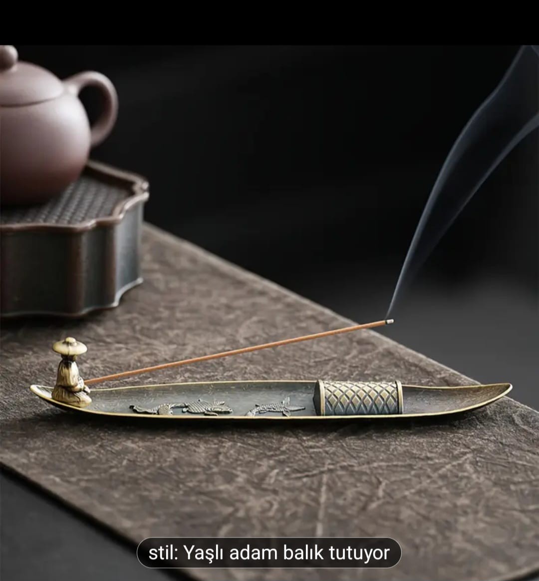 Balıkçı Metal Tütsülük- 300 Adet Şık Tütsü