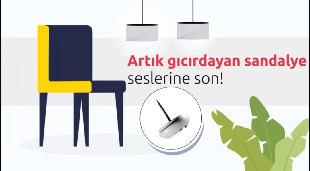 Gıcırdamayan Sandalye Sessiz Tapa-Silent Plug
