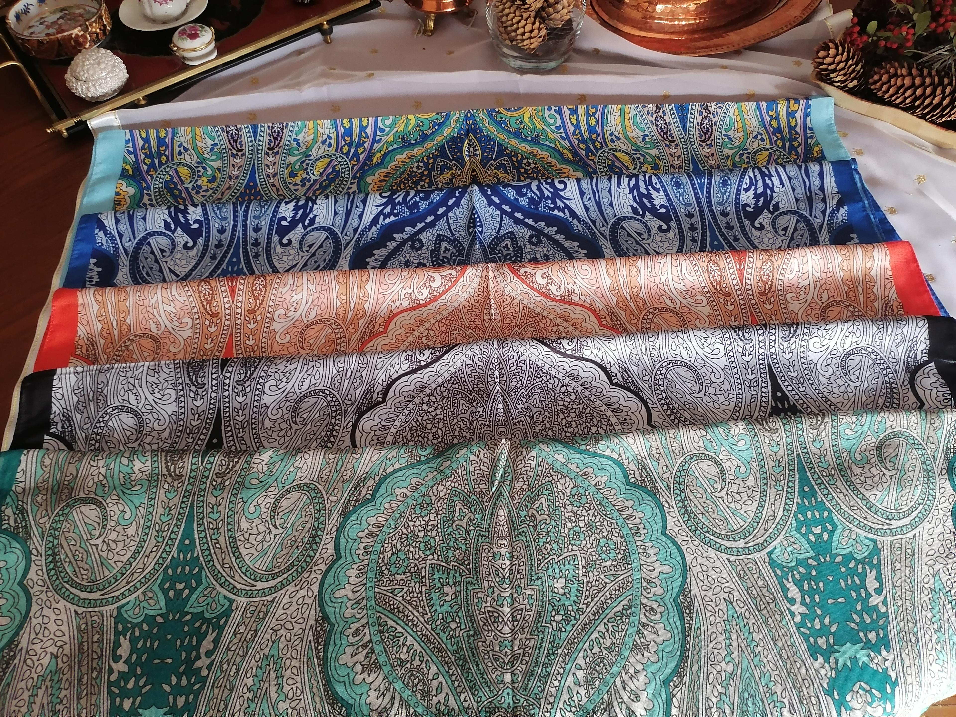 Şal Mavi-Lacivert Selçuklu Desen çM