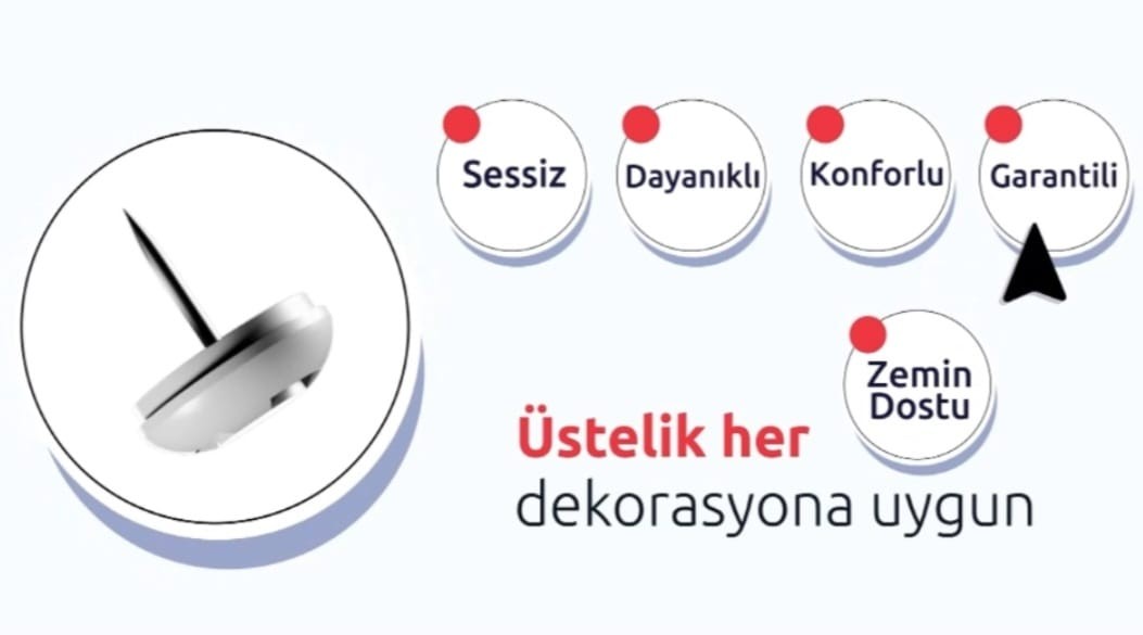 Gıcırdamayan Sandalye Sessiz Tapa-Silent Plug