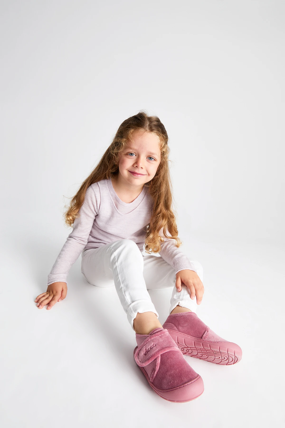 Color Rahat Kalıp Kız Okul Öncesi Pembe Panduf