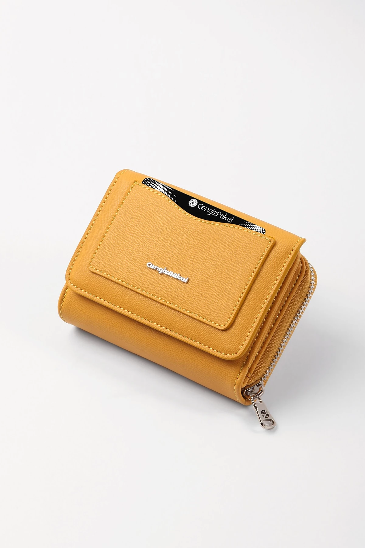 Küçük Boy Sarı Kadın Cüzdan