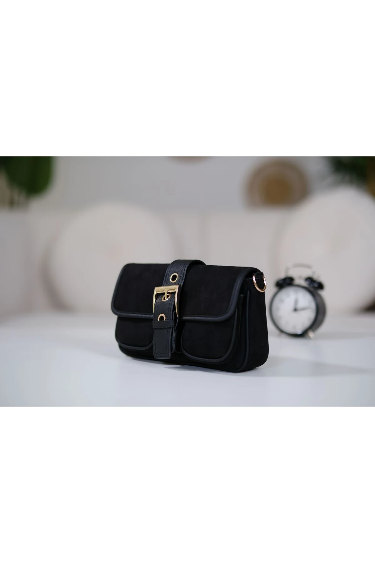 Twopocket Bag Sunideri/Süet Kadın Çanta BL1495