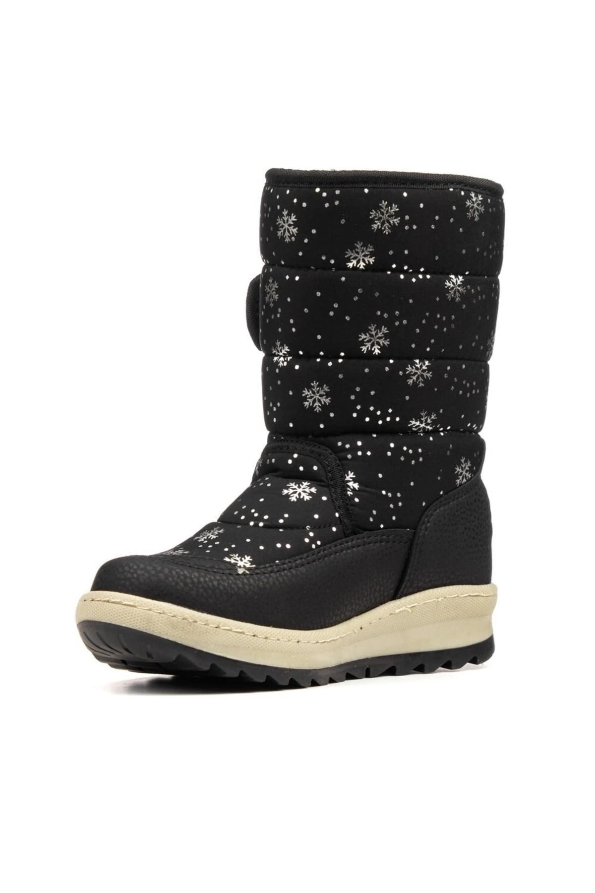 Kız Çocuk Suya Dayanıklı Kürklü Termal Kar Botu