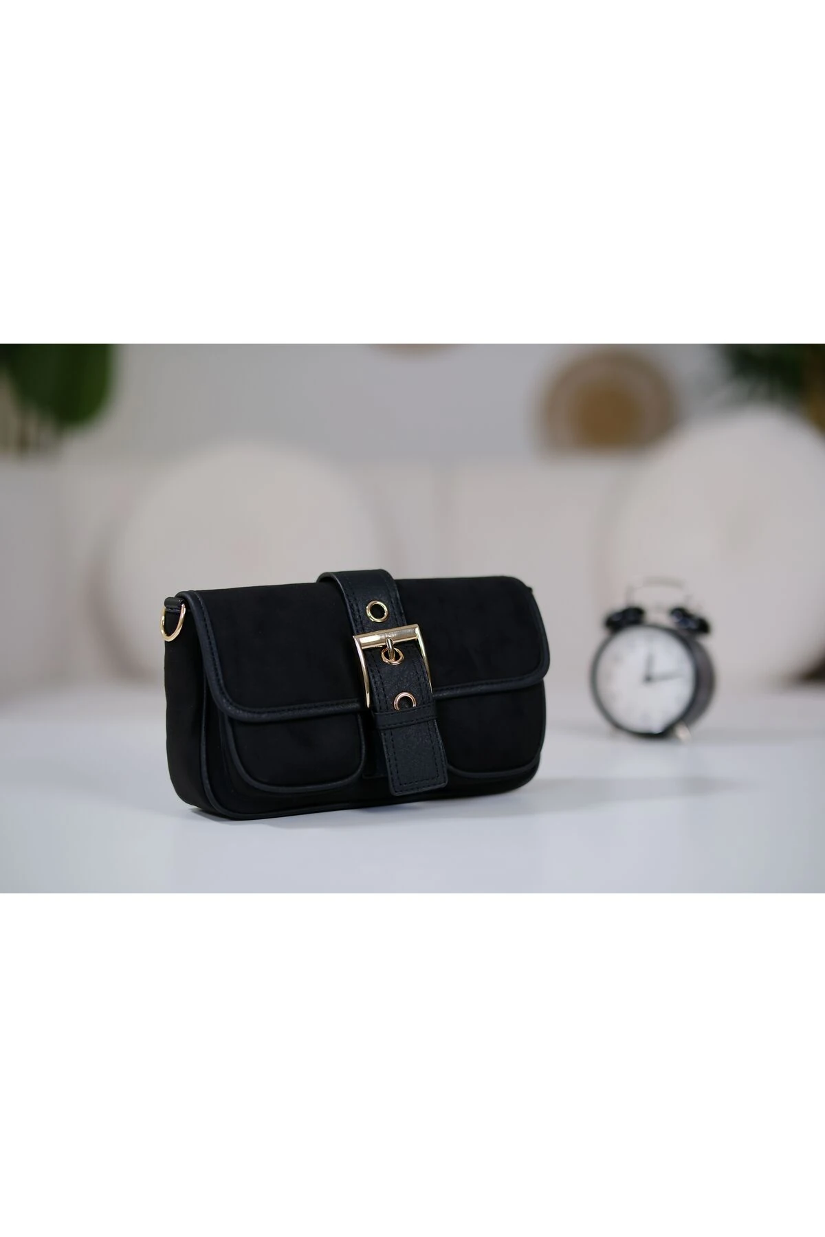 Twopocket Bag Sunideri/Süet Kadın Çanta BL1495