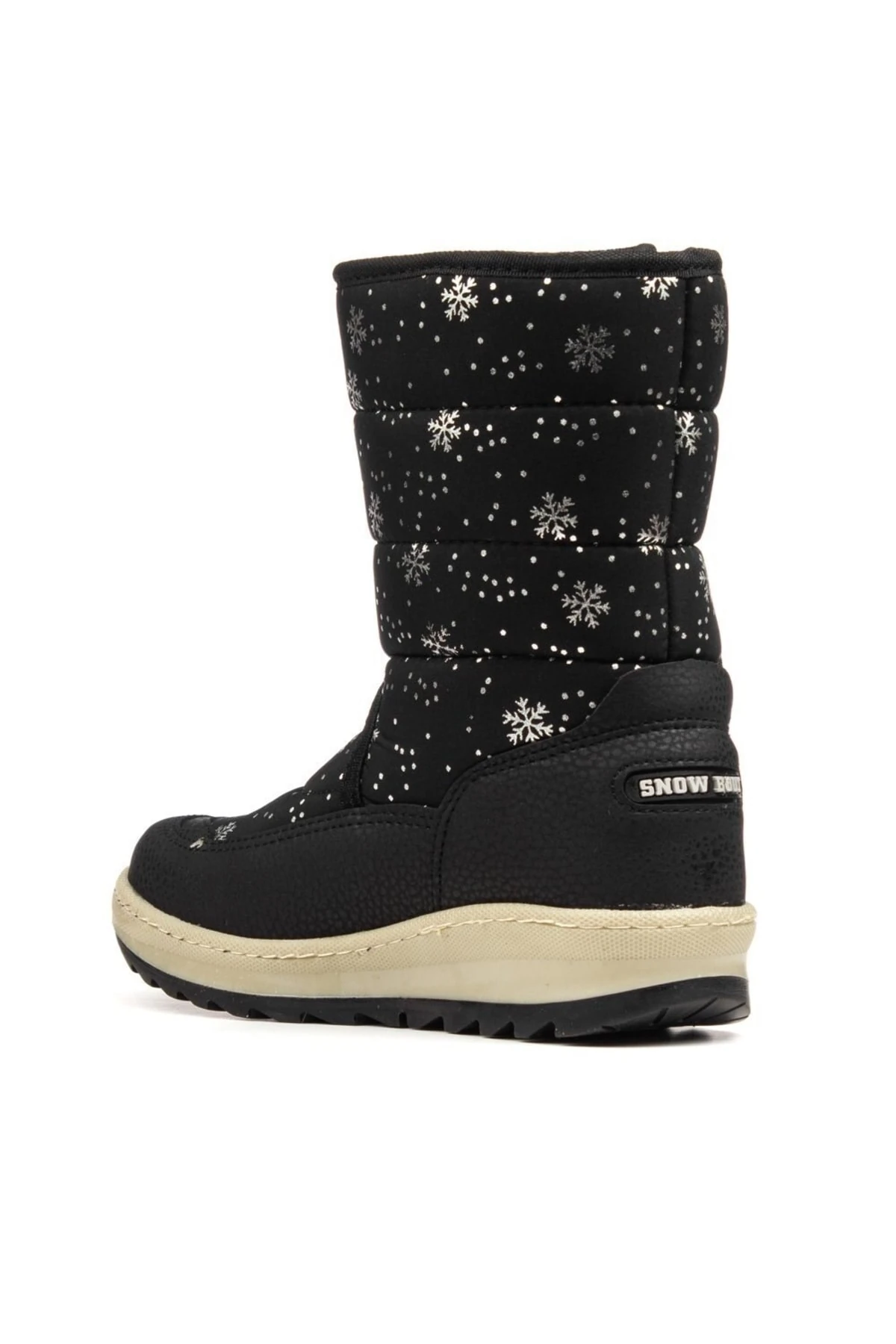 Kız Çocuk Suya Dayanıklı Kürklü Termal Kar Botu