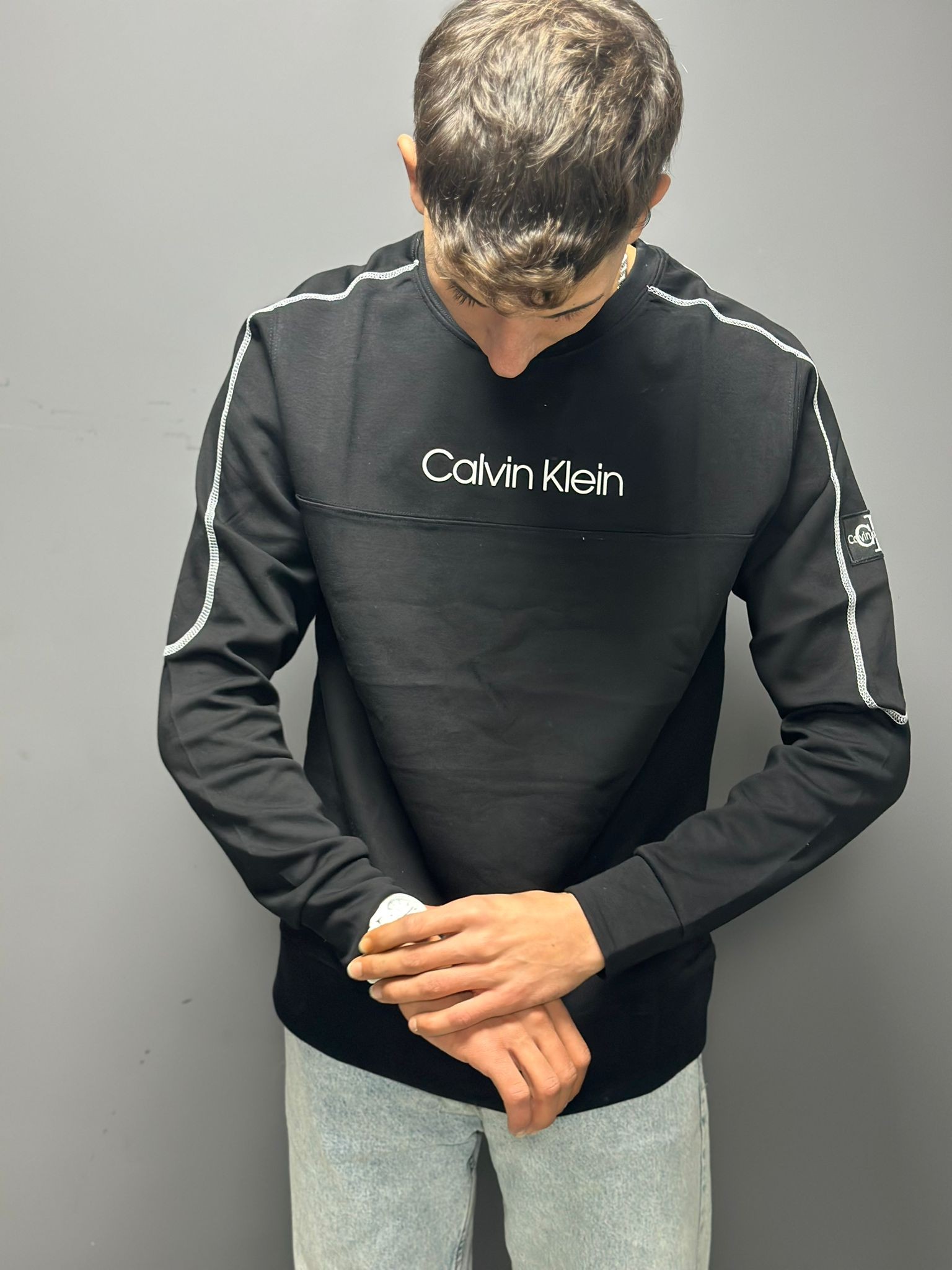 Calvin Klein Siyah Sweatshirt