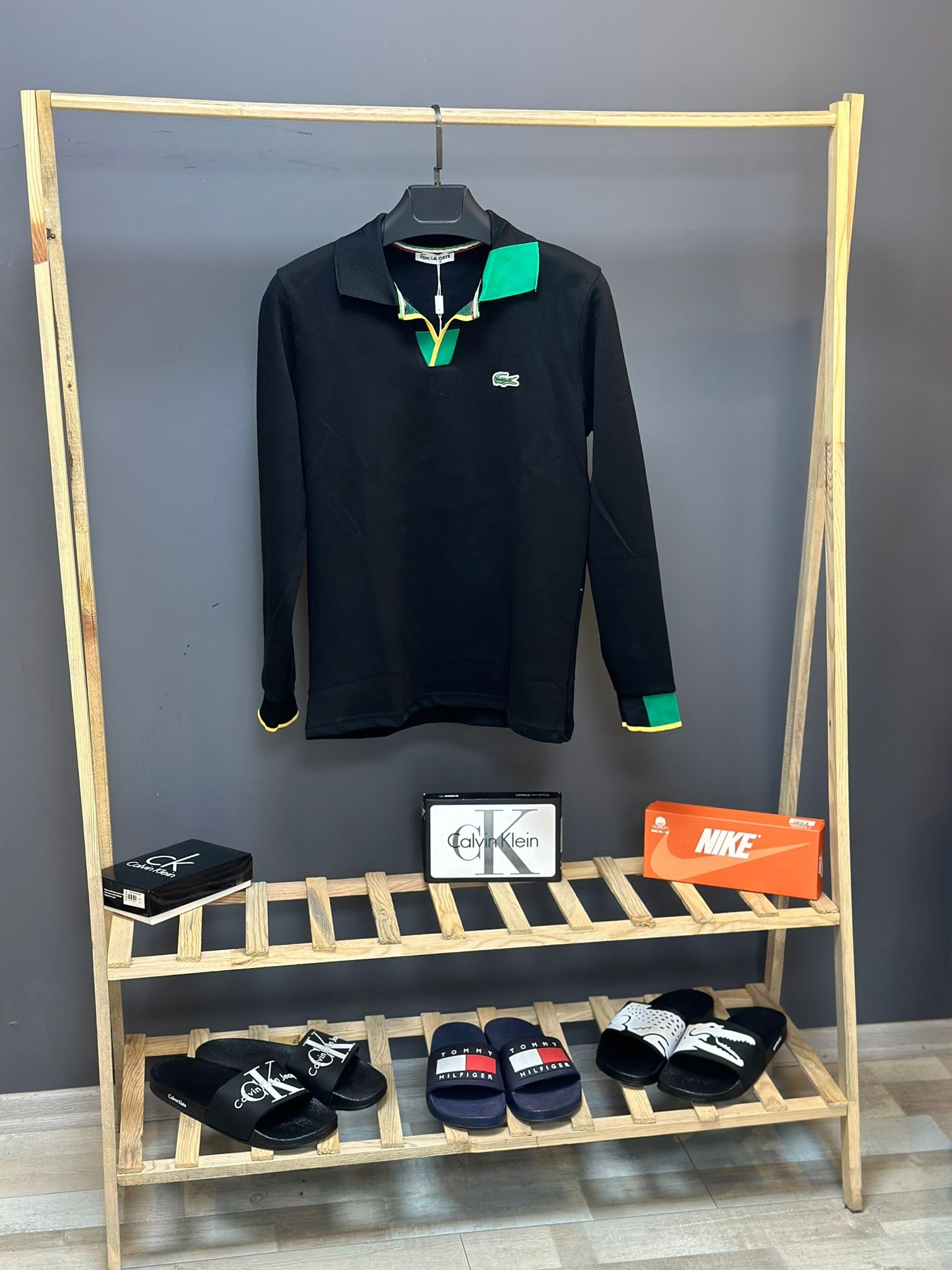 Lacoste Siyah Sweatshirt