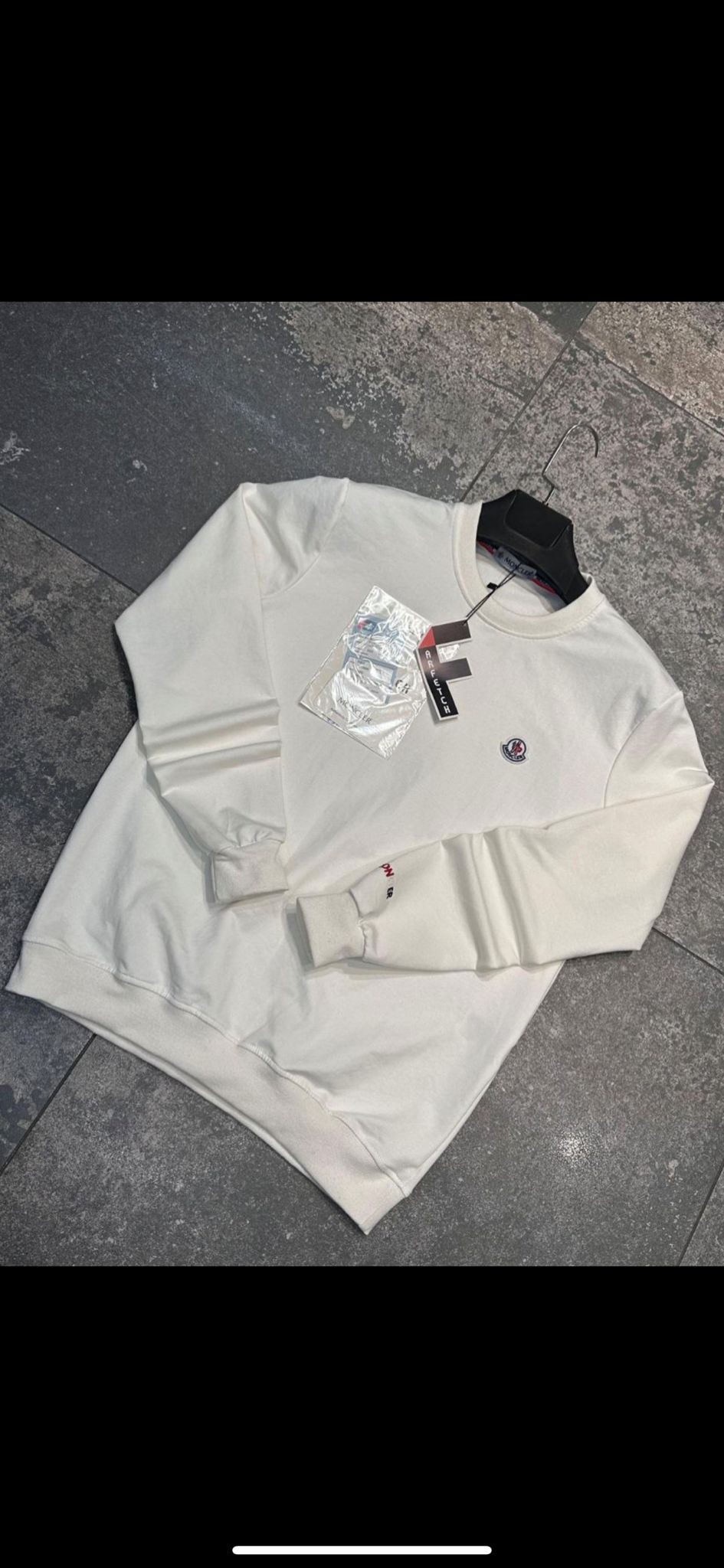 Moncler Beyaz Sweatshirt