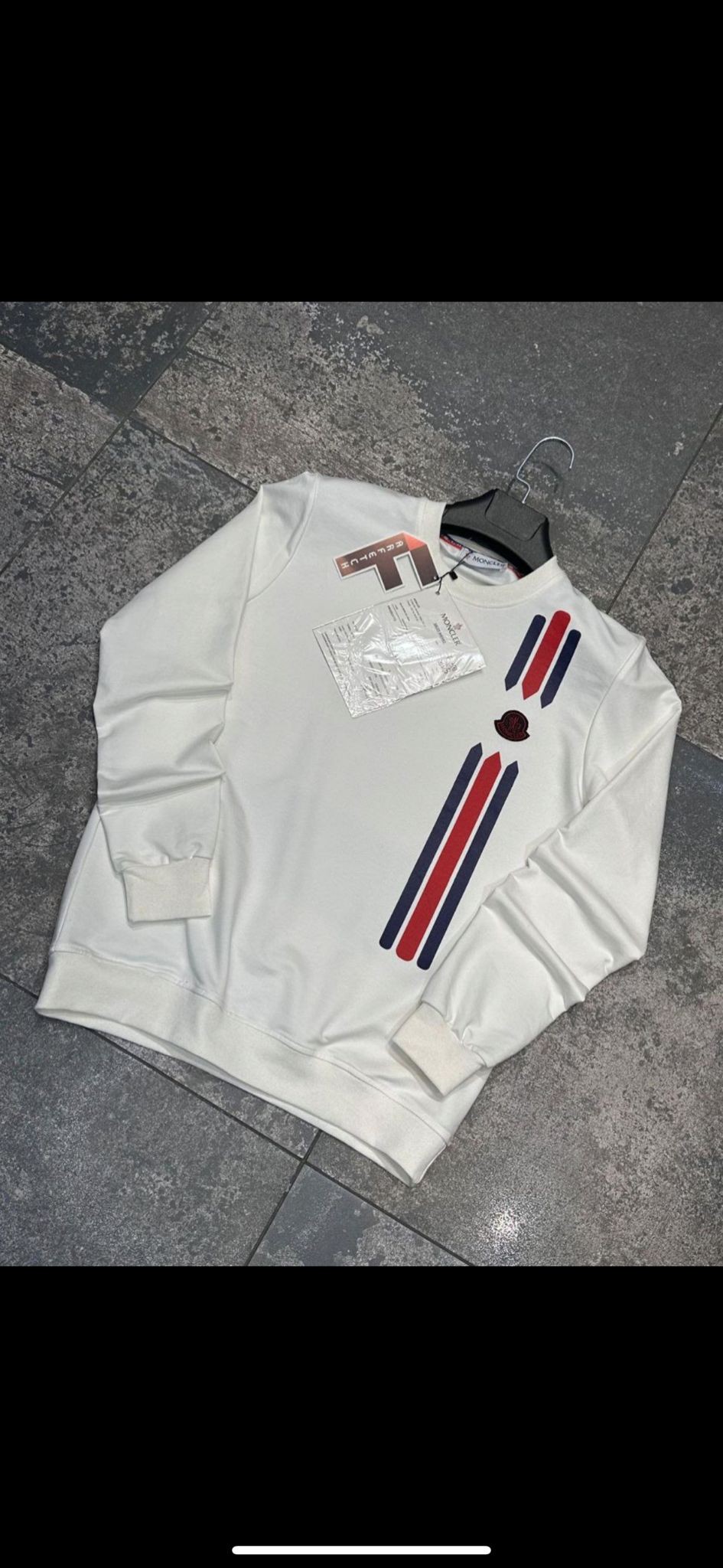 Moncler Beyaz Sweatshirt 