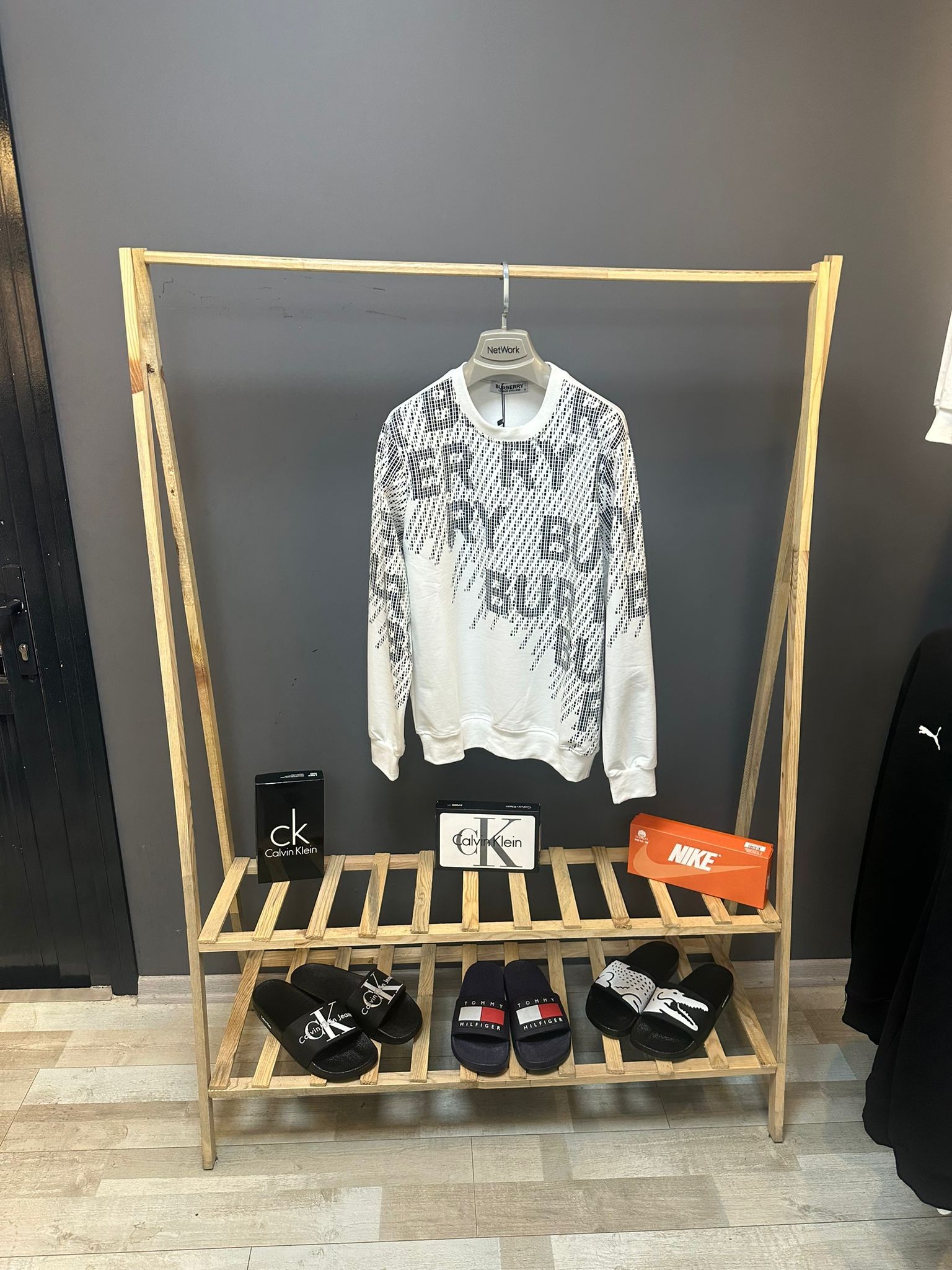 Burberry Beyaz Sweatshirt