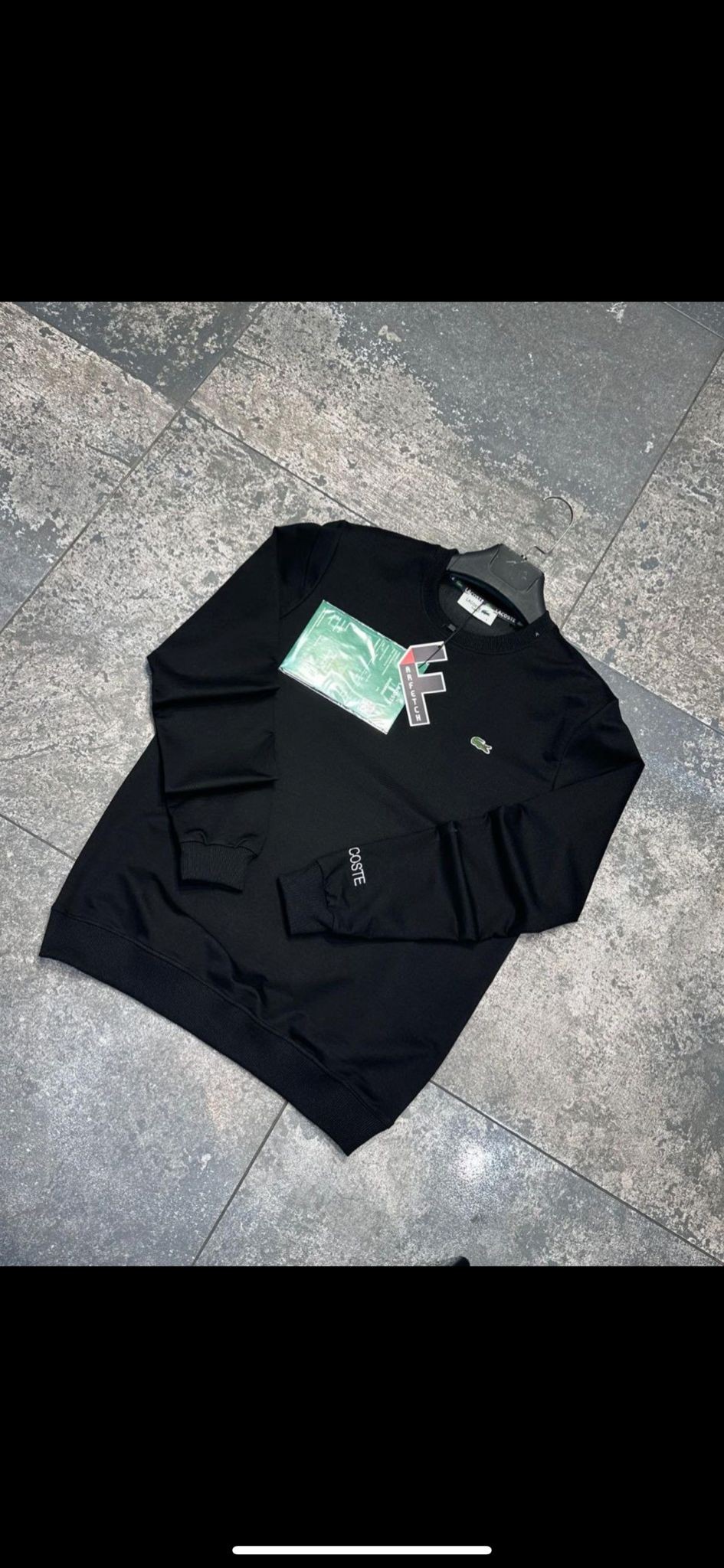 Lacoste Siyah Sweatshirt