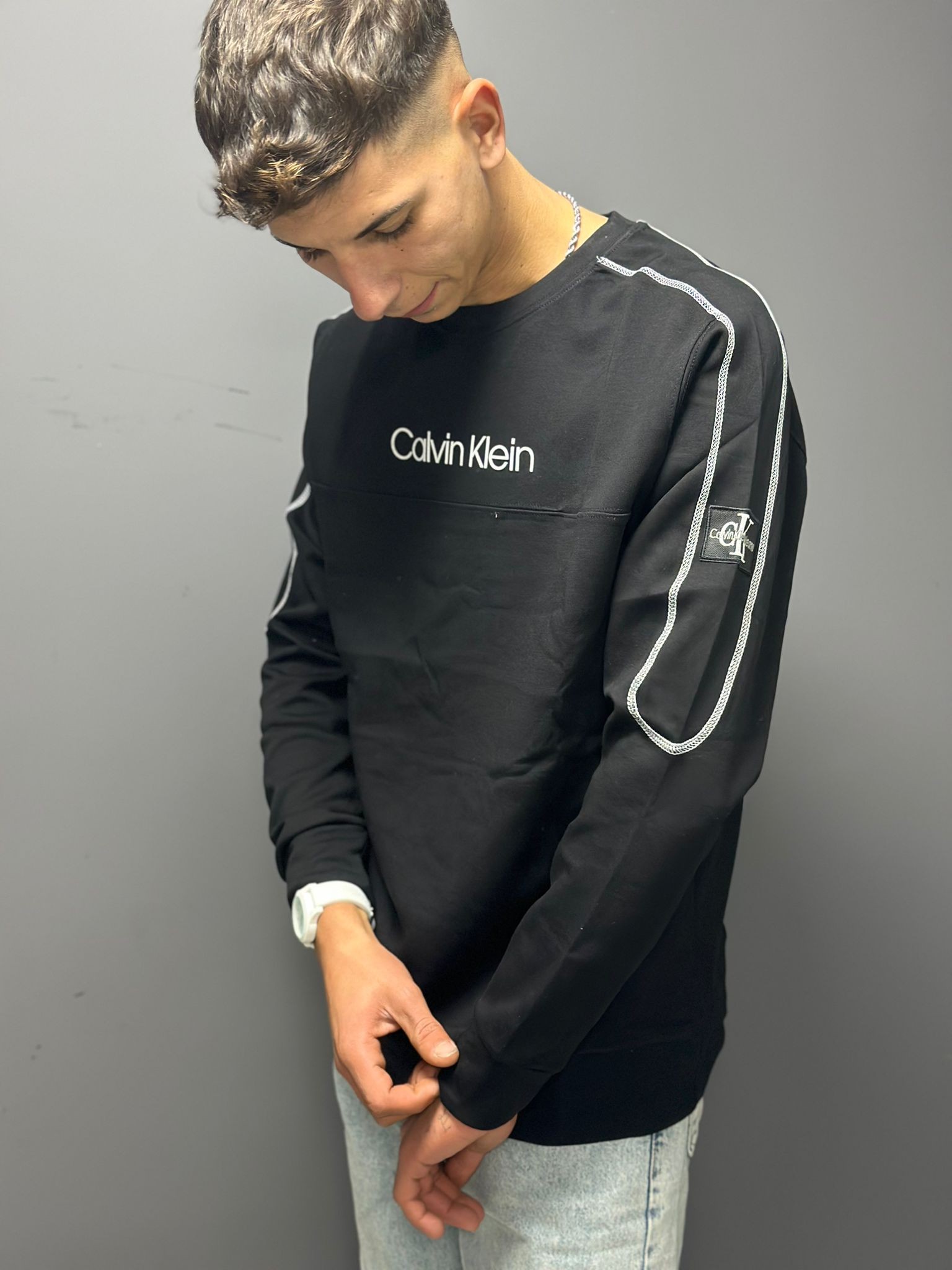 Calvin Klein Siyah Sweatshirt