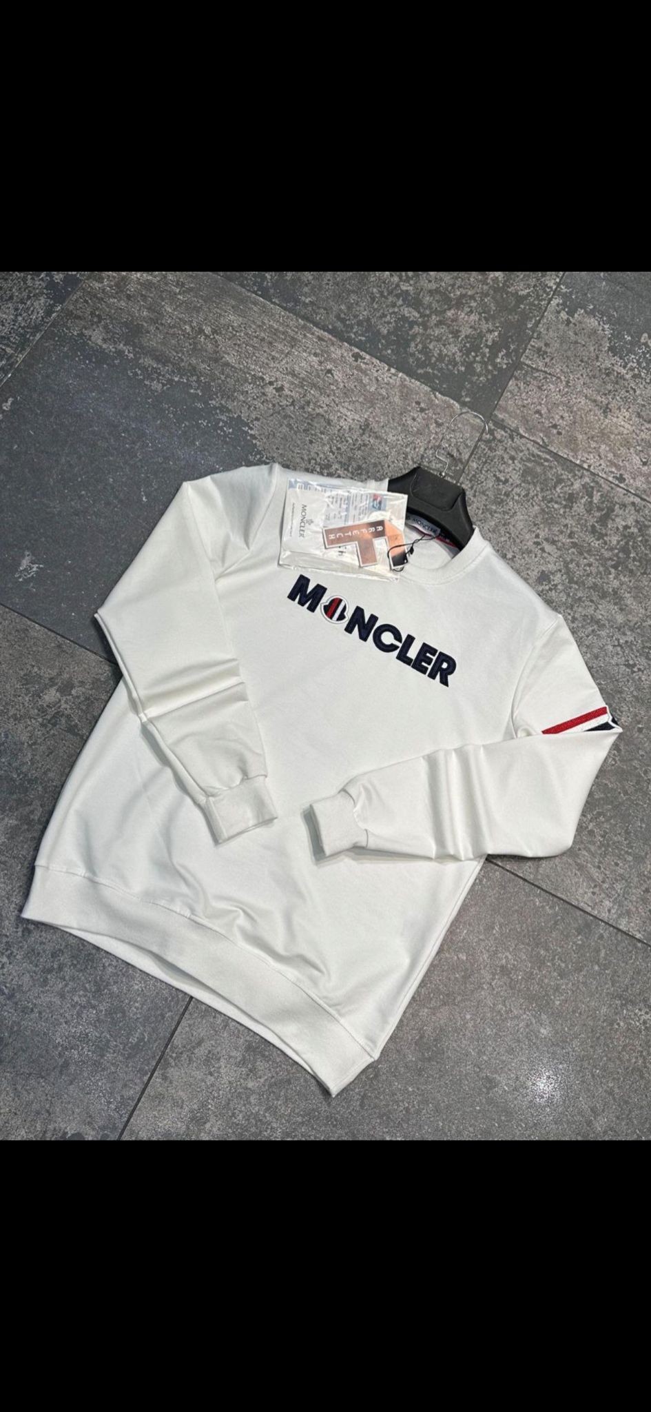 Moncler Beyaz Sweatshirt