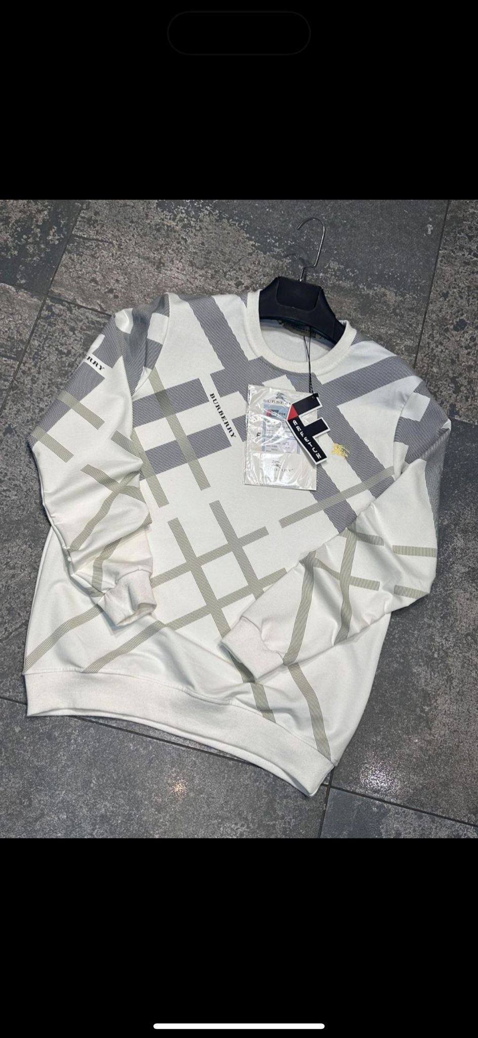 Burberry Beyaz Sweatshirt