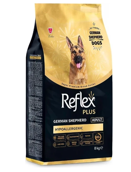 Reflex Plus German Shepherd Yetişkin Köpek Maması 8 kg