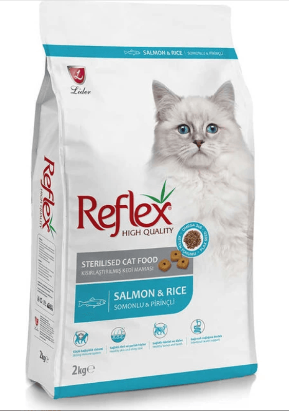 Reflex Somonlu Pirinçli Kısır Kedi Maması 2 kg
