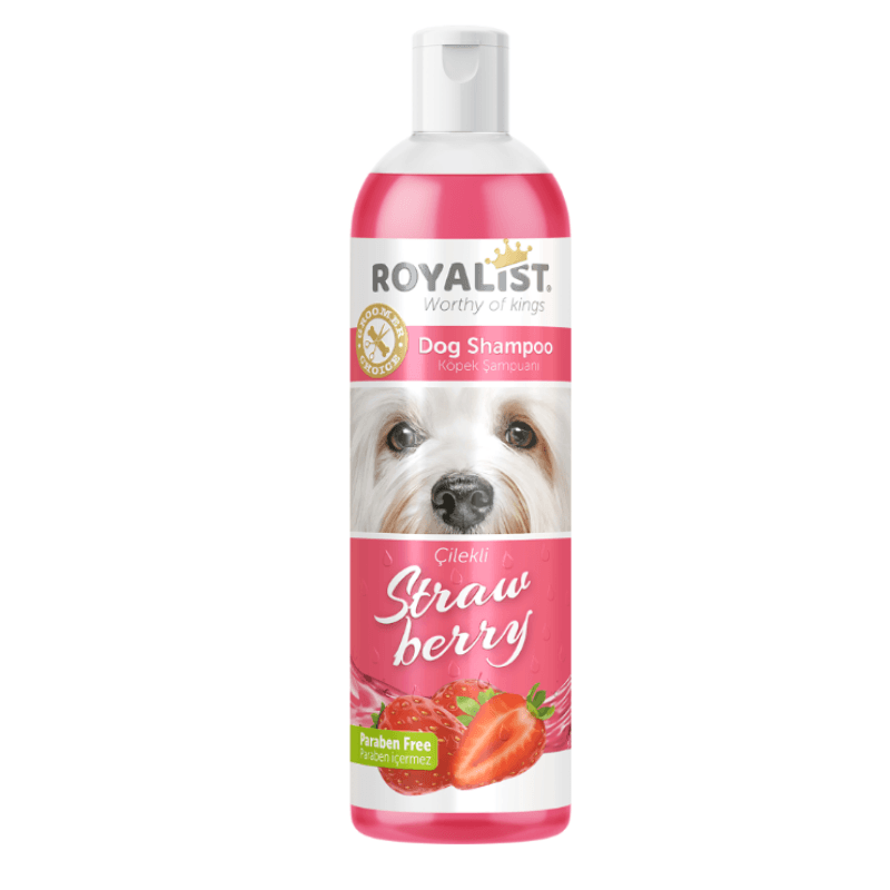 Royalist Dog Shampoo Parabensiz Çilekli Köpek Şampuanı 400 ml