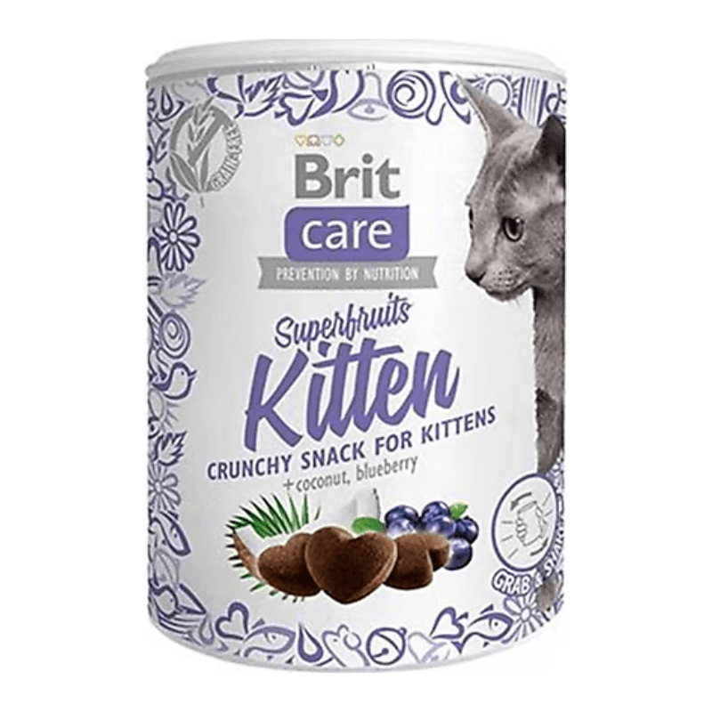 Brit Care Snack Superfruits 100 gr Yavru Kedi Ödül Maması