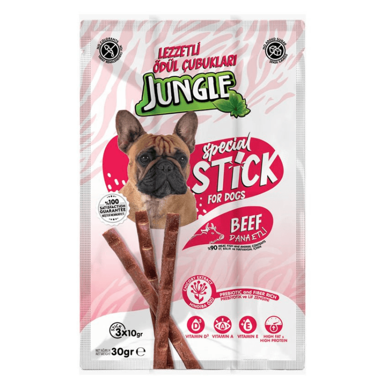 Jungle Stick Dana Etli Köpek Ödül Maması 3x10 gr