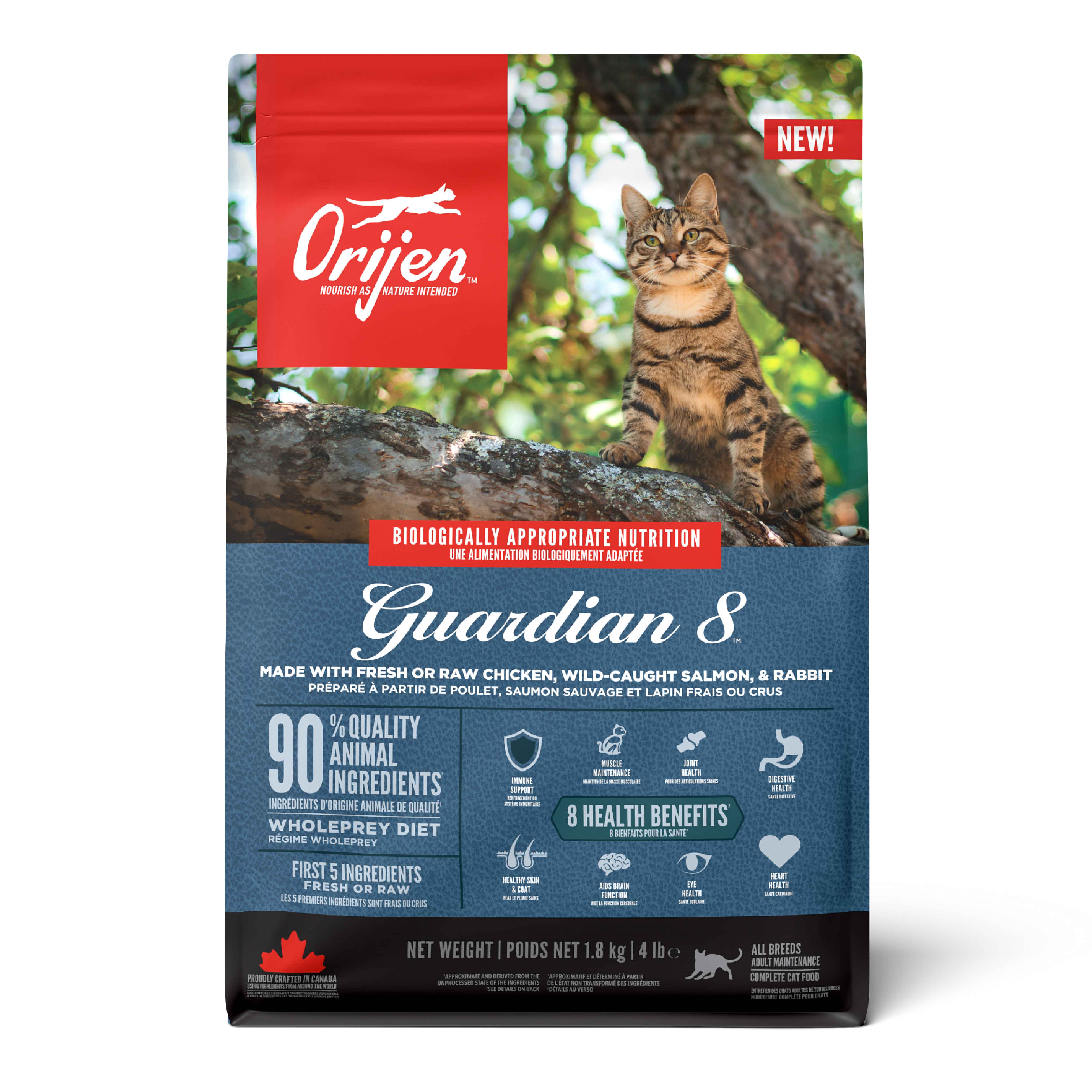 Orijen Guardian 8 Yetişkin Kedi Maması 1,8 kg