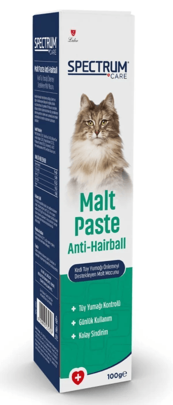 Spectrum Kedi Malt Paste Tüy Yumağı Önleyici Kedi Macunu 100 Gr