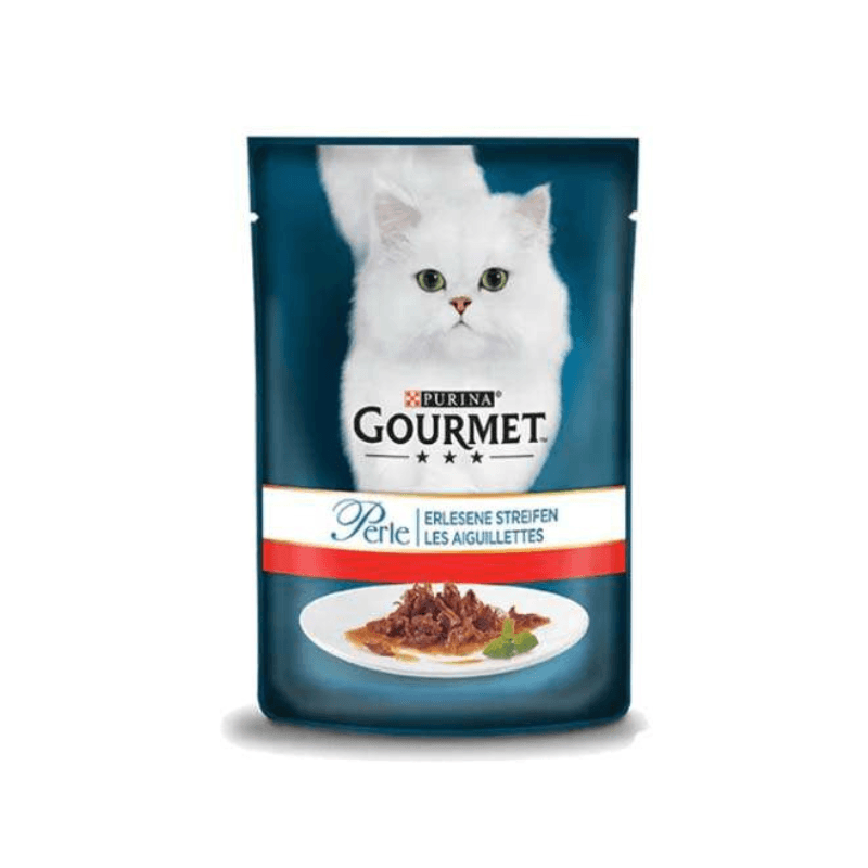 Purina Gourmet Perle Izgara Sığır Etli Yaş Kedi Maması 85 Gr