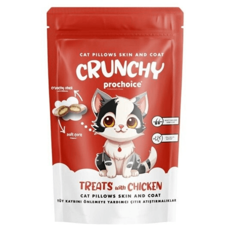 Prochoice Crunchy Skin & Coat Tavuklu 60 gr Kedi Ödül Maması