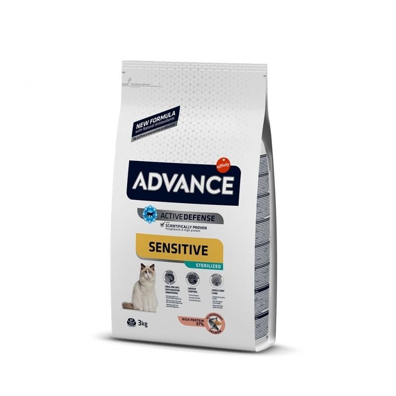 Advance Cat Sterilised Salmon Sensitive 3 Kg