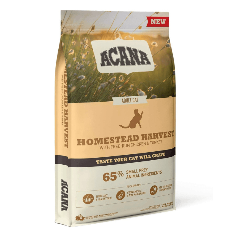 Acana Homestead Harvest Yetişkin Kedi Maması 4.5 Kg