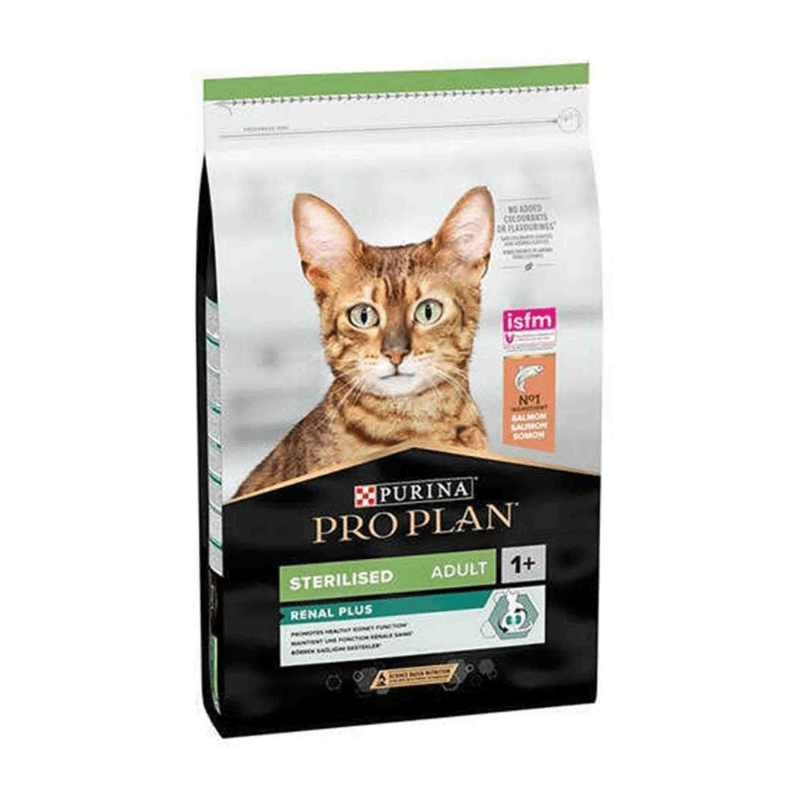 Pro Plan Sterilised Somonlu Kısırlaştırılmış Kedi Maması 10 Kg Renal Plus