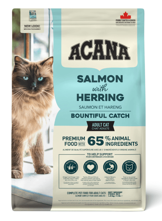 Acana Bountiful Catch Balıklı Yetişkin Kedi Maması 1,8 Kg