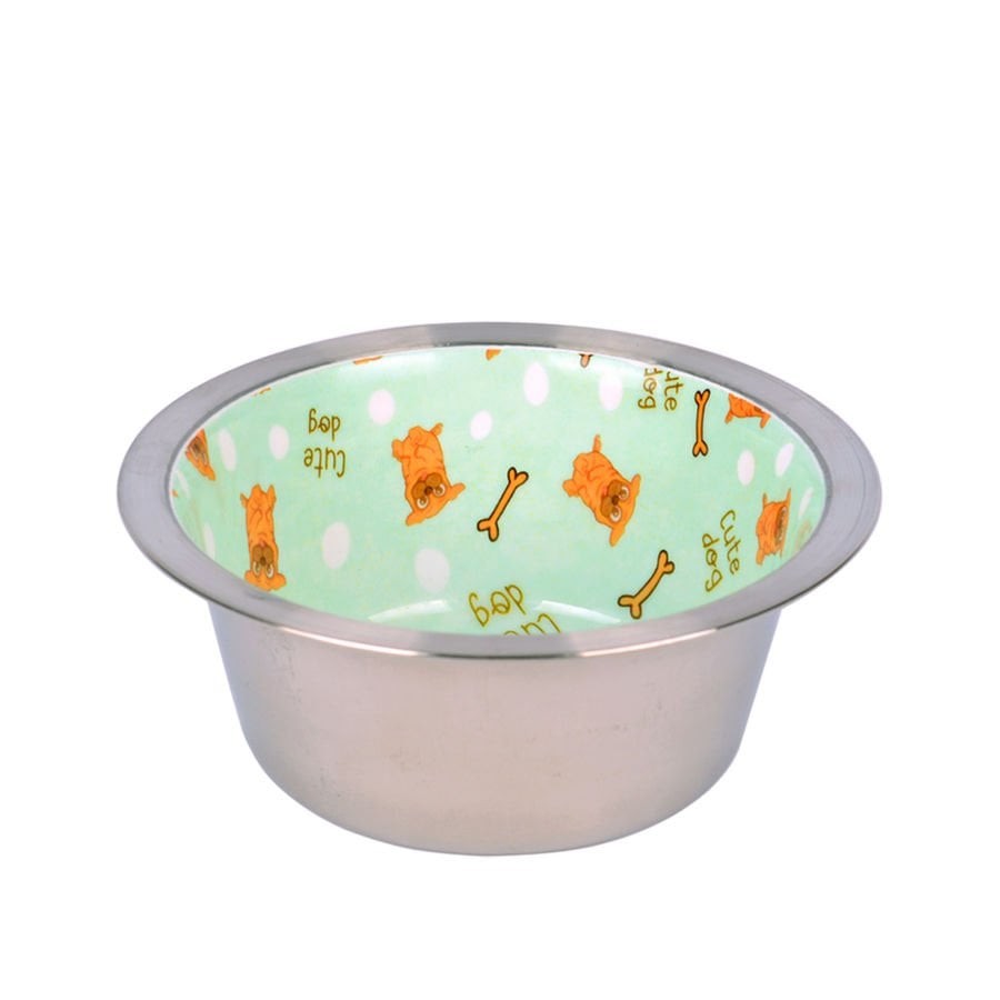 KE-3271CF Seramik Kaplı Çelik Mama Kabı 275 ml
