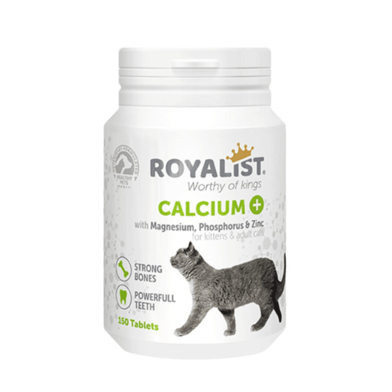 Royalist Calcium Kediler Için Kemik Ve Diş Güçlendirici Tablet 150 Tablet