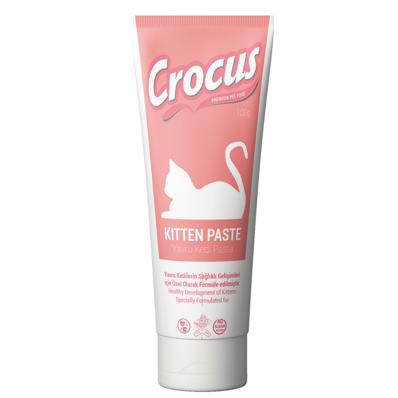 Crocus Kitten Paste Yavru Kedi Vitamin Malt Macunu 100 Gram