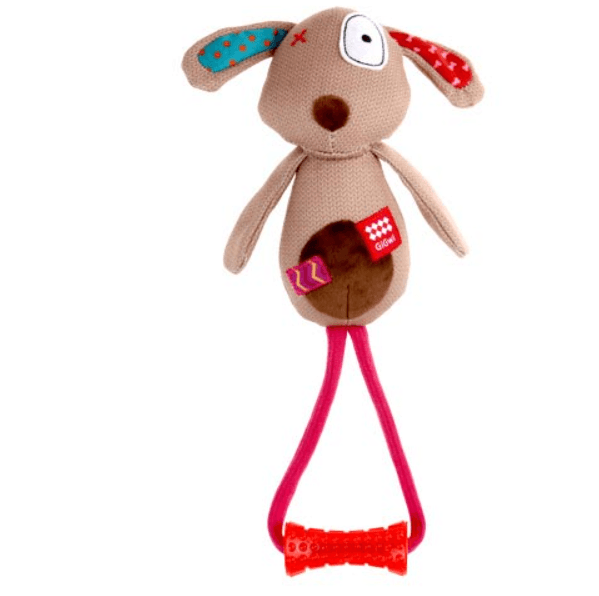 Gigwi Plush Friendz Öten Diş Kaşıyıcılı Köpek Oyuncağı